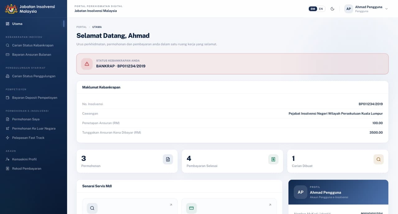 e-Insolvensi screenshot