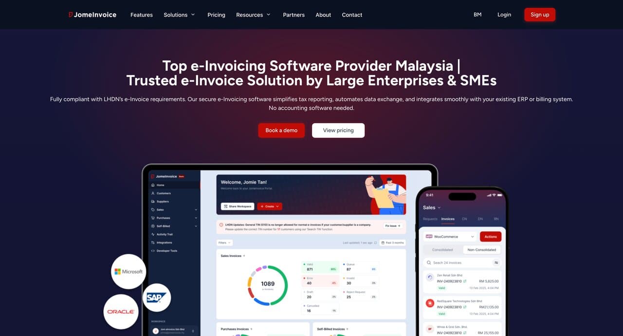 JomeInvoice screenshot